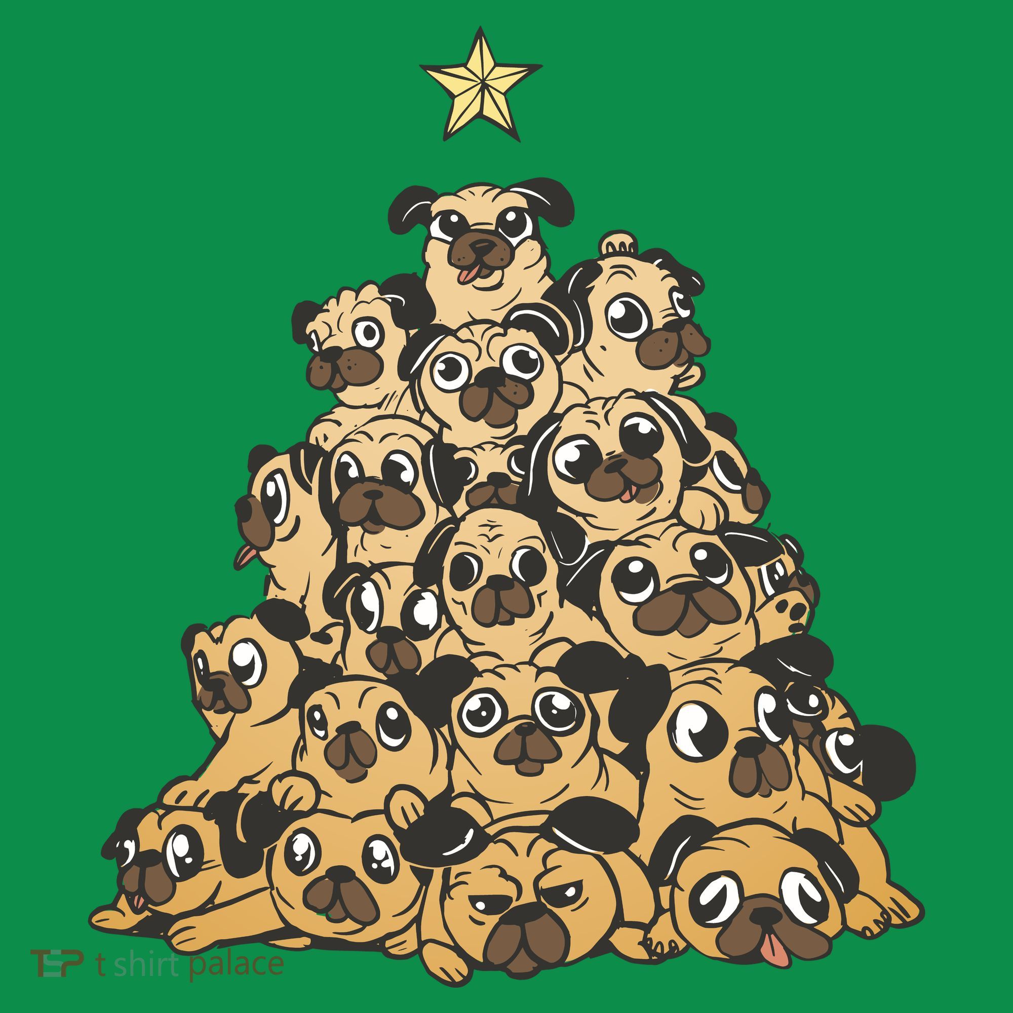 It Is Going To Be A Pug Christmas Tree Long Sleeve Shirt