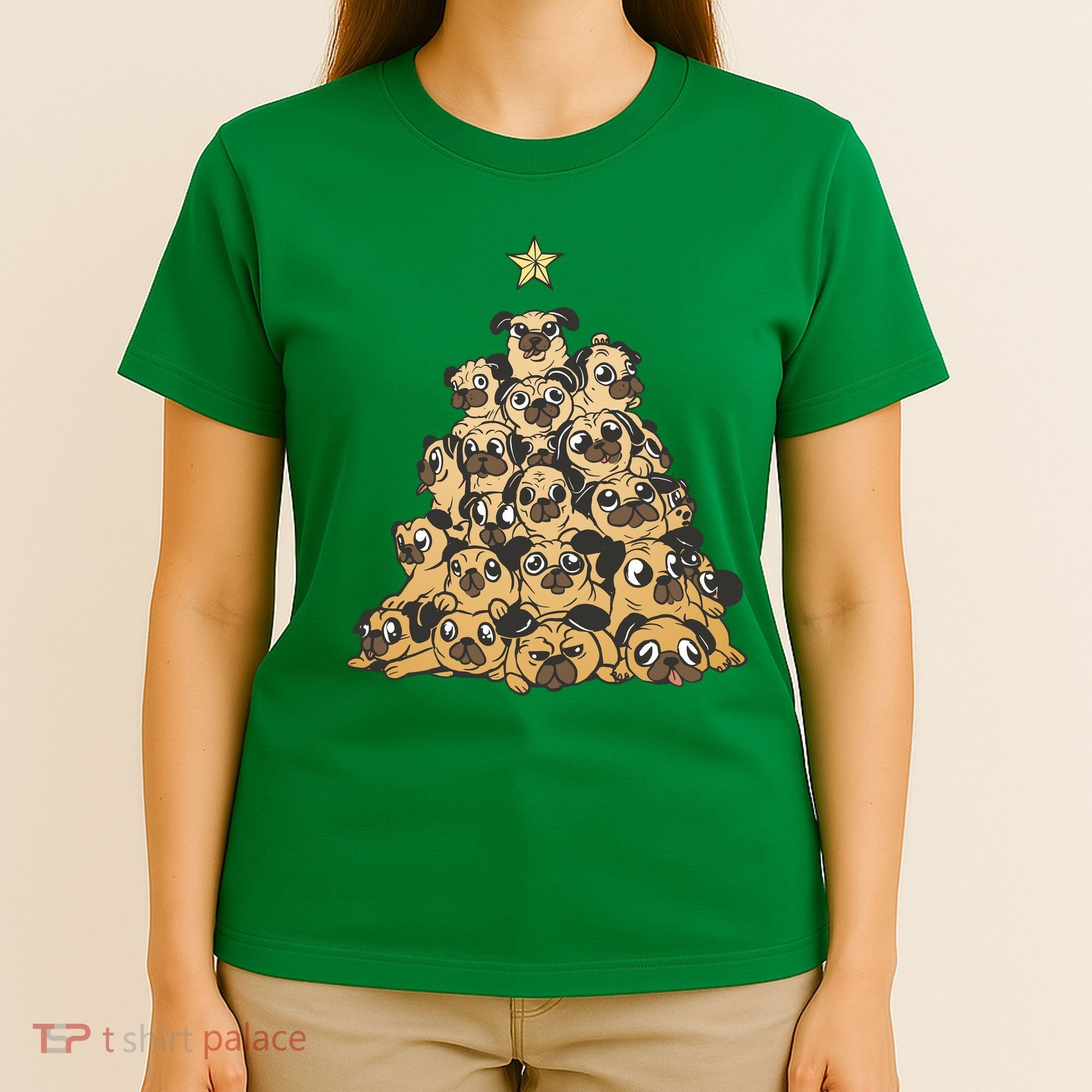 It Is Going To Be A Pug Christmas Tree T-Shirt