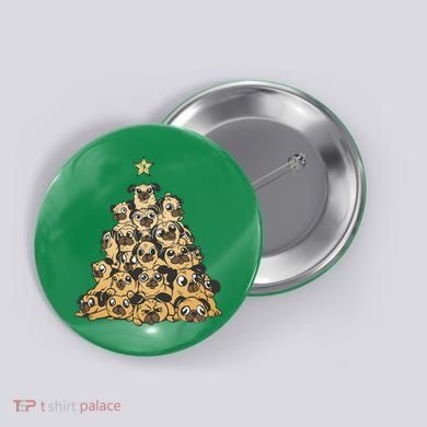 It Is Going To Be A Pug Christmas Tree Button