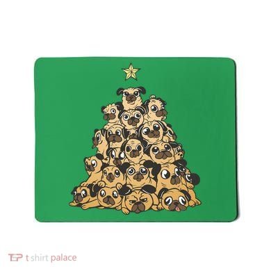 It Is Going To Be A Pug Christmas Tree Mousepad