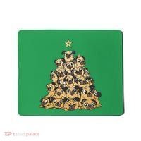 It Is Going To Be A Pug Christmas Tree Mousepad thumb 0