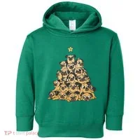 It Is Going To Be A Pug Christmas Tree Toddler Hoodie thumb 0