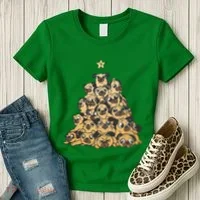 It Is Going To Be A Pug Christmas Tree Women's T-Shirt thumb 3
