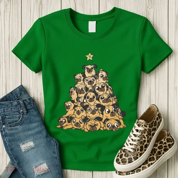 It Is Going To Be A Pug Christmas Tree Women's T-Shirt