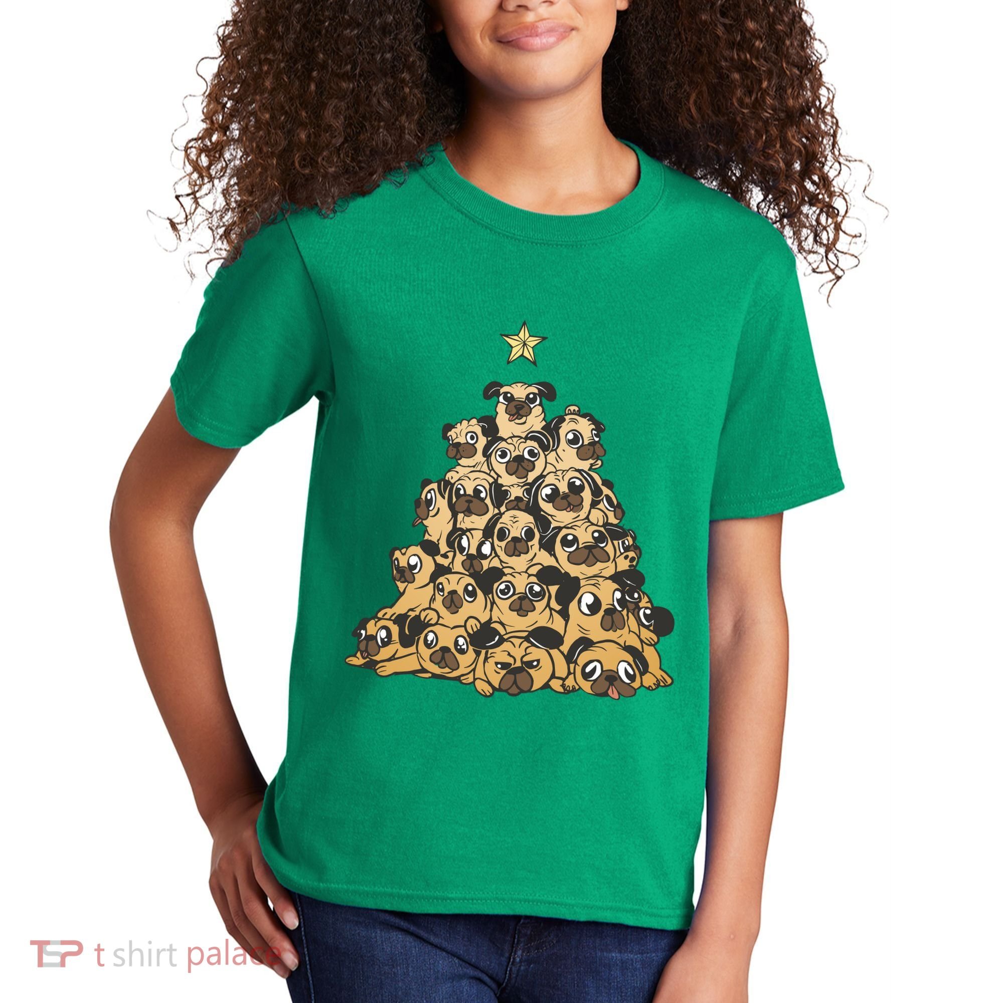 It Is Going To Be A Pug Christmas Tree Kids T-Shirt