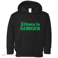 Ithaca Is Gorges Gift Toddler Hoodie thumb 0