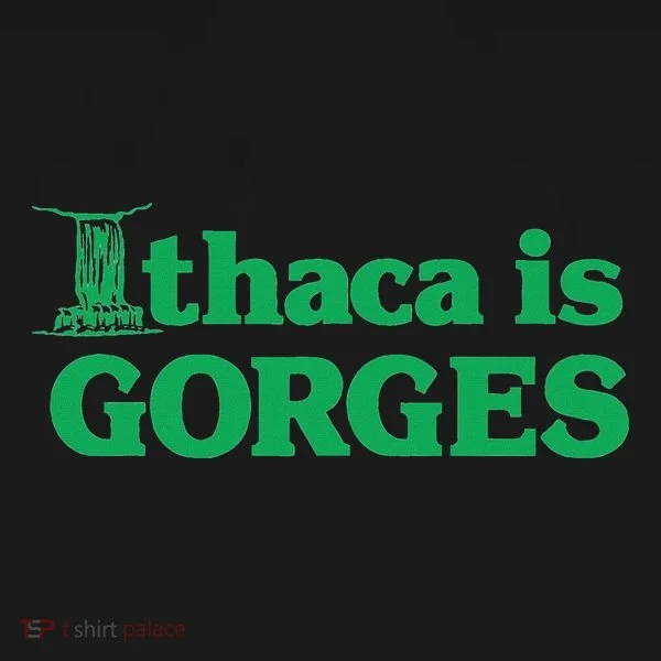 Ithaca Is Gorges Gift Toddler Hoodie