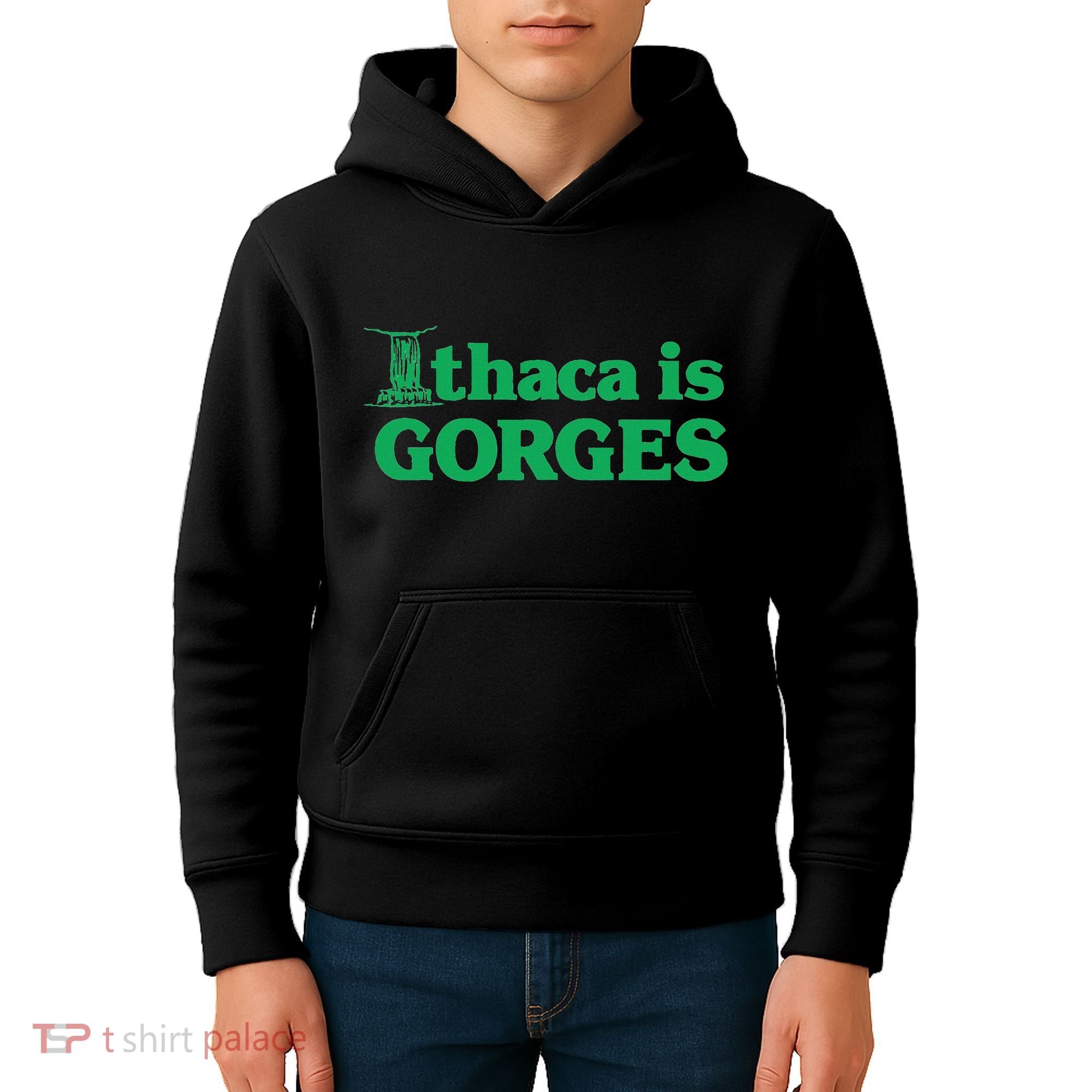 Ithaca Is Gorges Gift Kids Hoodie