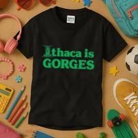 Ithaca Is Gorges Gift Kids T-Shirt thumb 3