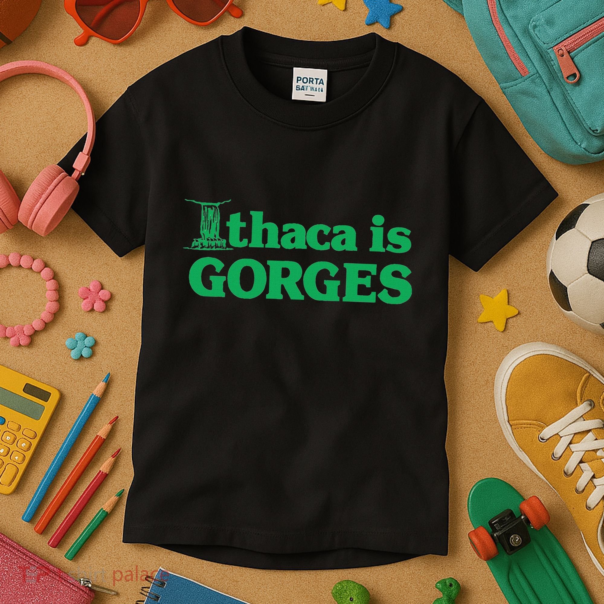 Ithaca Is Gorges Gift Kids T-Shirt