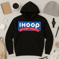 Ihoop I Hoop Defying Gravity Basketball & Basketballer Hoodie thumb 3