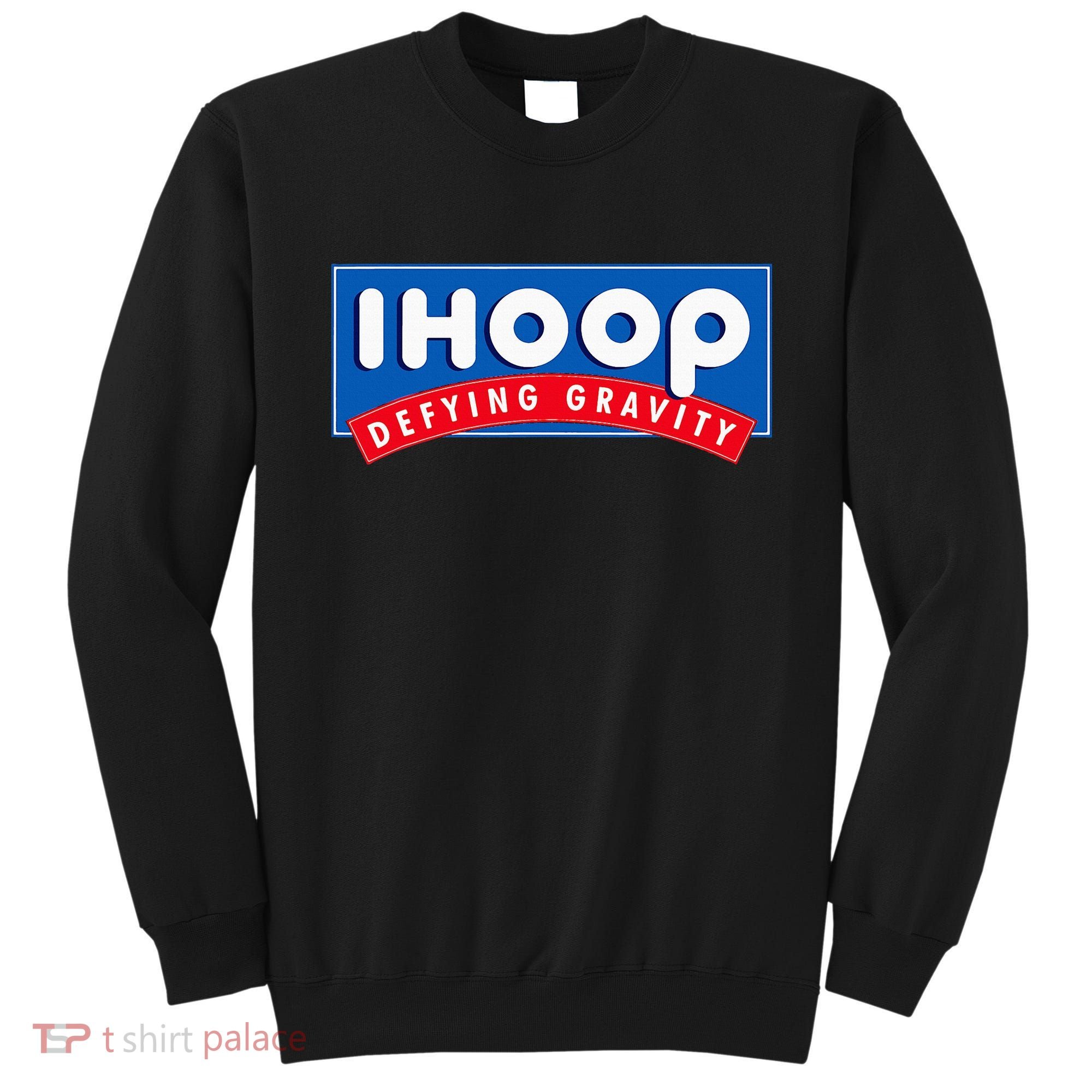 Ihoop I Hoop Defying Gravity Basketball & Basketballer Sweatshirt