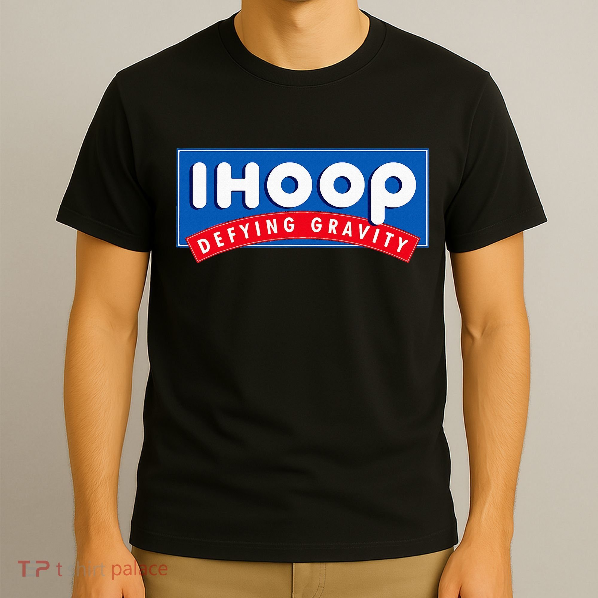Ihoop I Hoop Defying Gravity Basketball & Basketballer T-Shirt