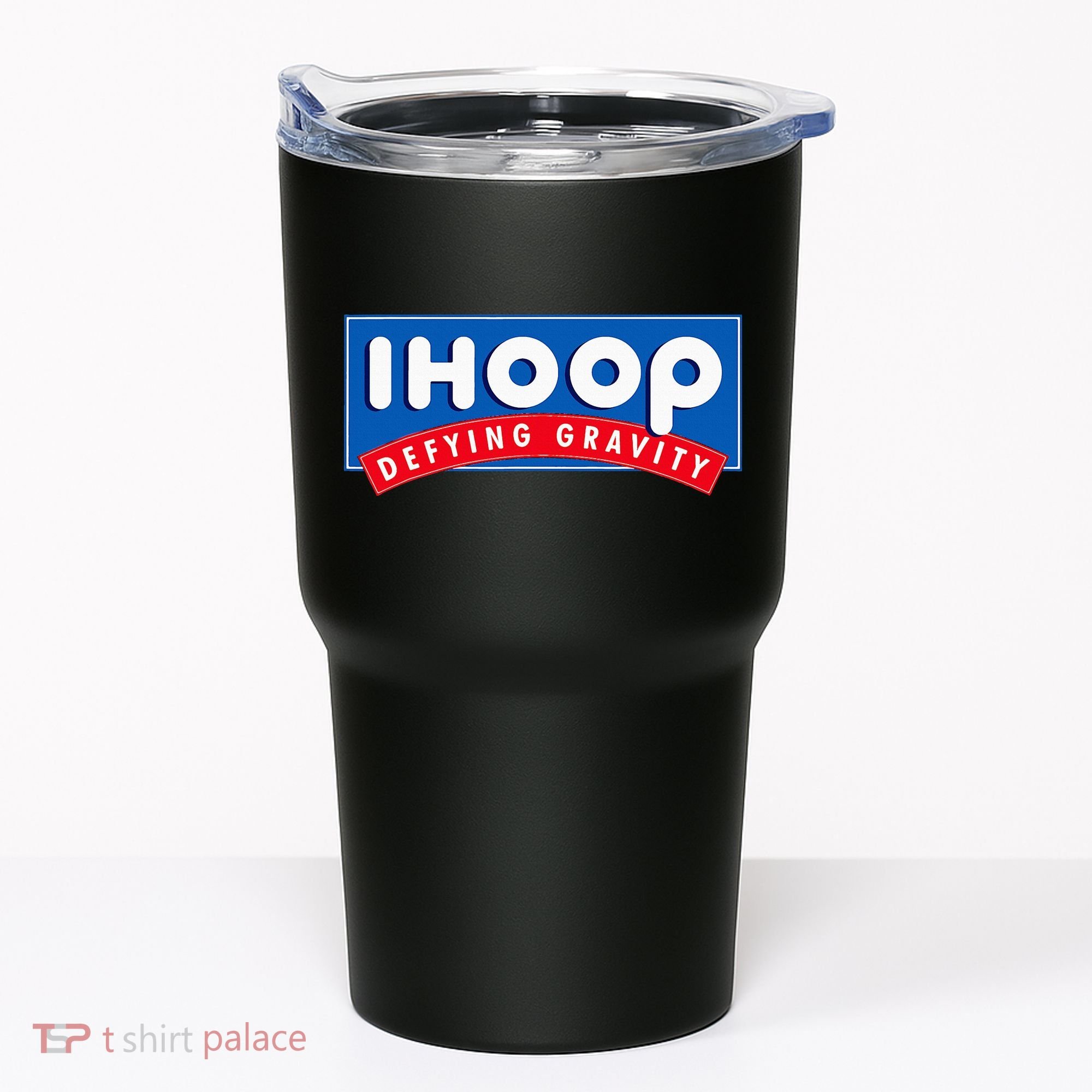 Ihoop I Hoop Defying Gravity Basketball & Basketballer Tumbler