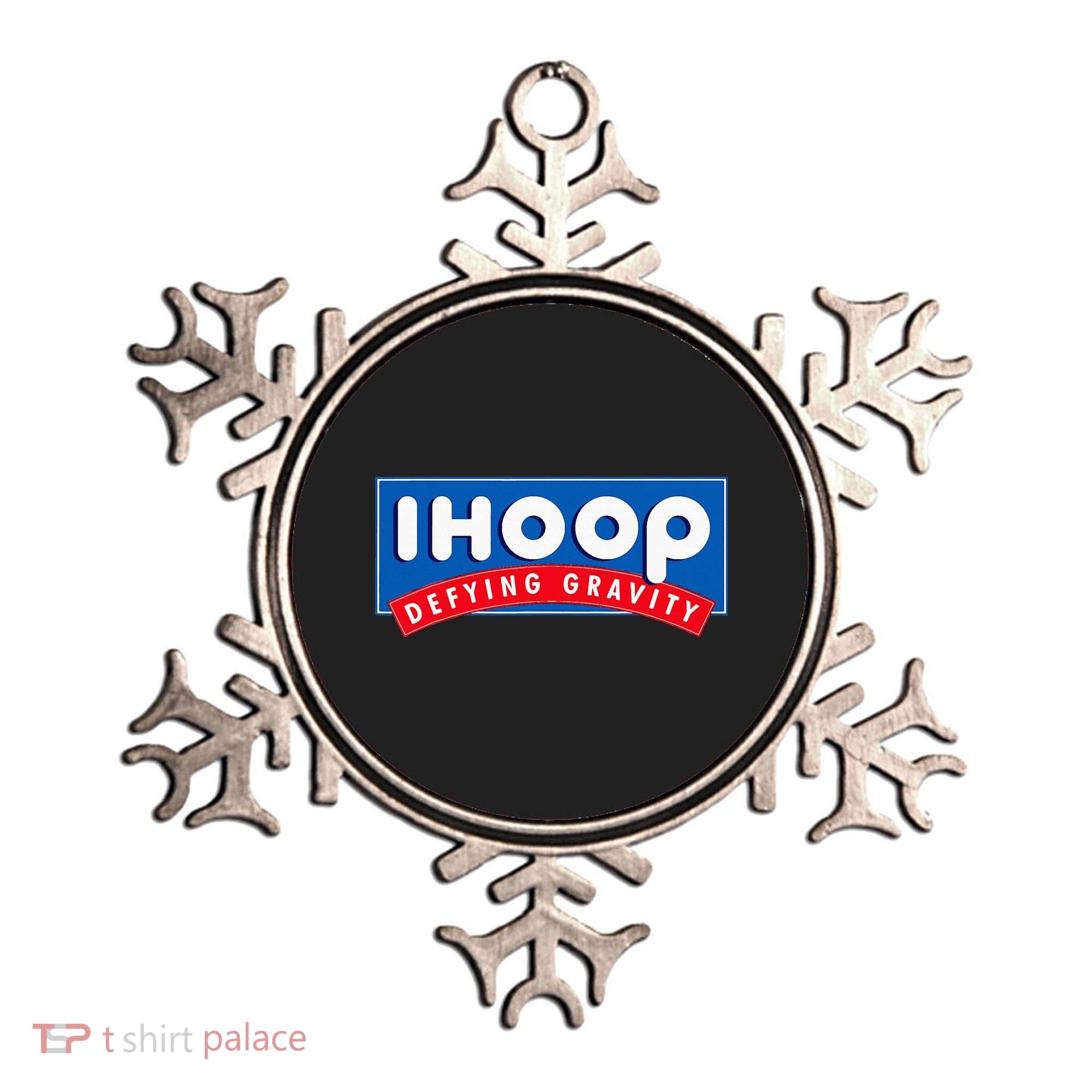 Ihoop I Hoop Defying Gravity Basketball & Basketballer Ornament
