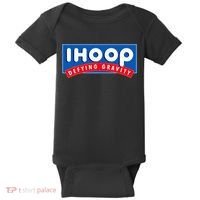 Ihoop I Hoop Defying Gravity Basketball & Basketballer Baby Bodysuit thumb 0