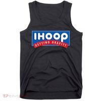 Ihoop I Hoop Defying Gravity Basketball & Basketballer Tank Top thumb 0