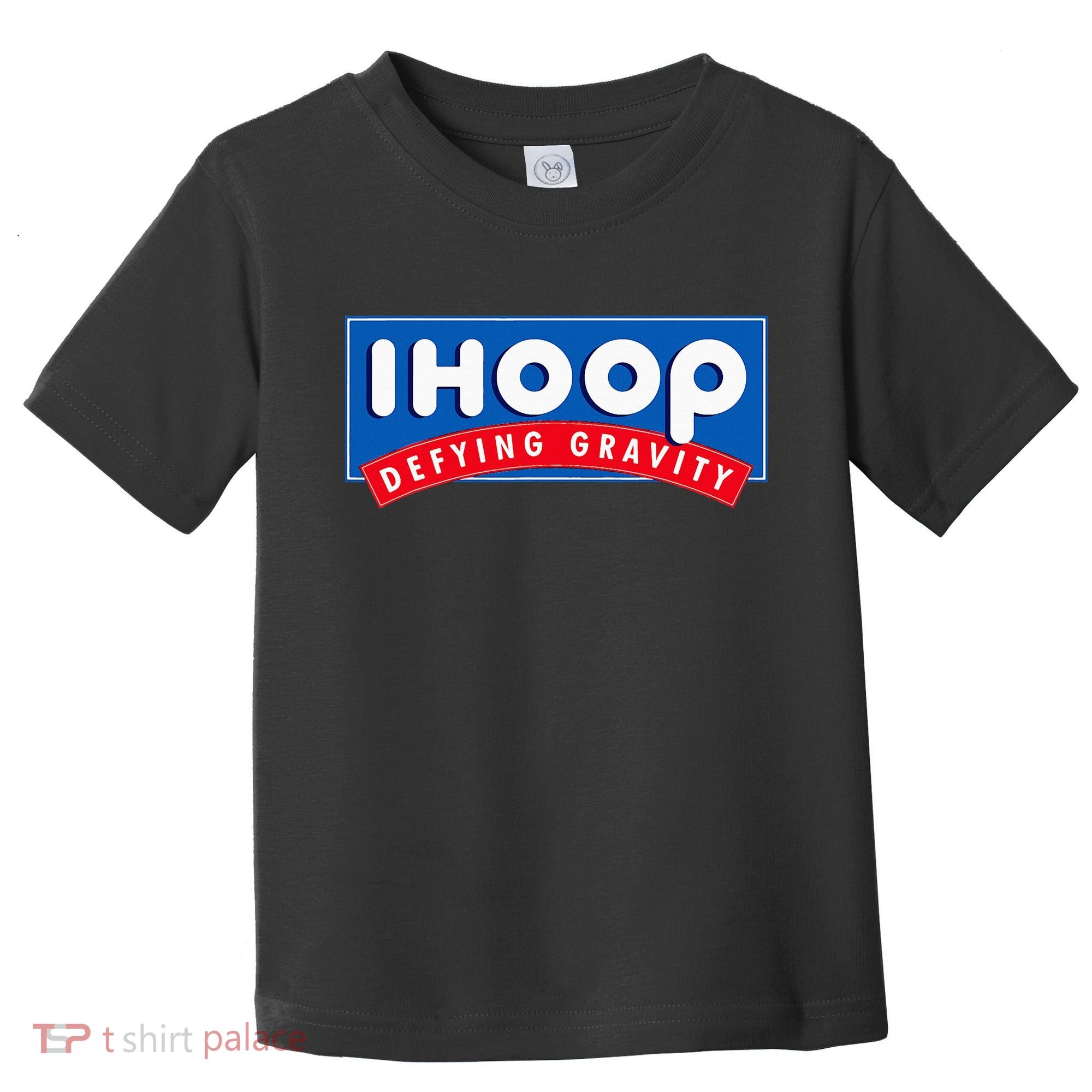 Ihoop I Hoop Defying Gravity Basketball & Basketballer Toddler T-Shirt
