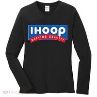Ihoop I Hoop Defying Gravity Basketball & Basketballer Women's Long Sleeve Shirt thumb 0