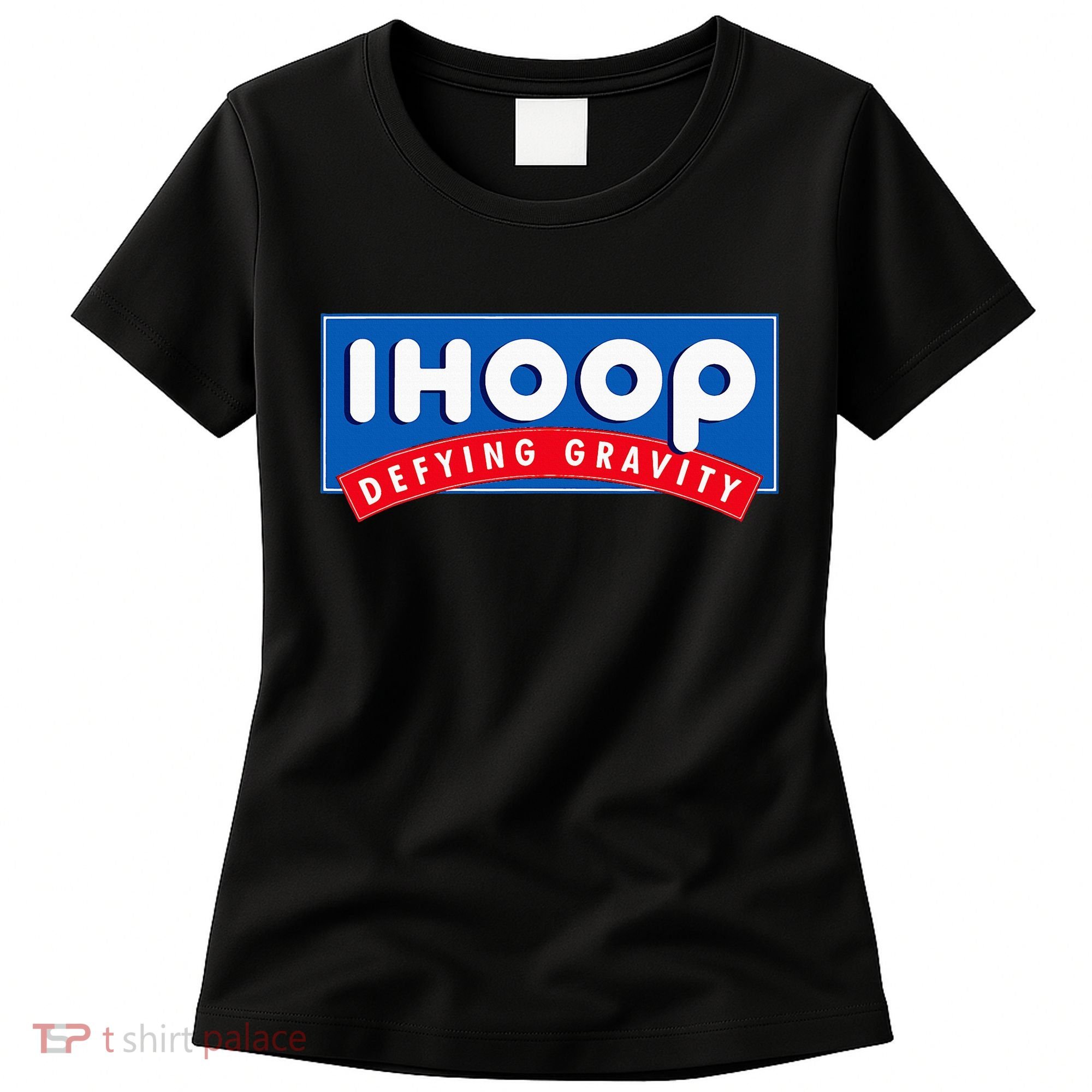 Ihoop I Hoop Defying Gravity Basketball & Basketballer Women's T-Shirt