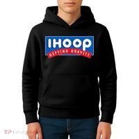 Ihoop I Hoop Defying Gravity Basketball & Basketballer Kids Hoodie thumb 4