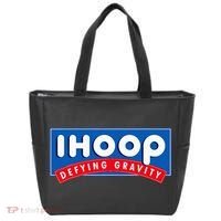 Ihoop I Hoop Defying Gravity Basketball & Basketballer Tote Bag thumb 0