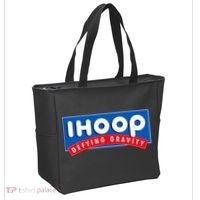 Ihoop I Hoop Defying Gravity Basketball & Basketballer Tote Bag thumb 2