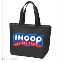 Ihoop I Hoop Defying Gravity Basketball & Basketballer Tote Bag thumb 3