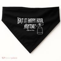 Isn't It Happy Hour Anytime Mega Pint USA-Made Doggie Bandana thumb 0