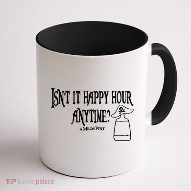 Isn't It Happy Hour Anytime Mega Pint Coffee Mug back