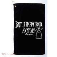 Isn't It Happy Hour Anytime Mega Pint Golf Towel thumb 0