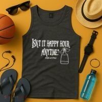 Isn't It Happy Hour Anytime Mega Pint Tank Top thumb 4