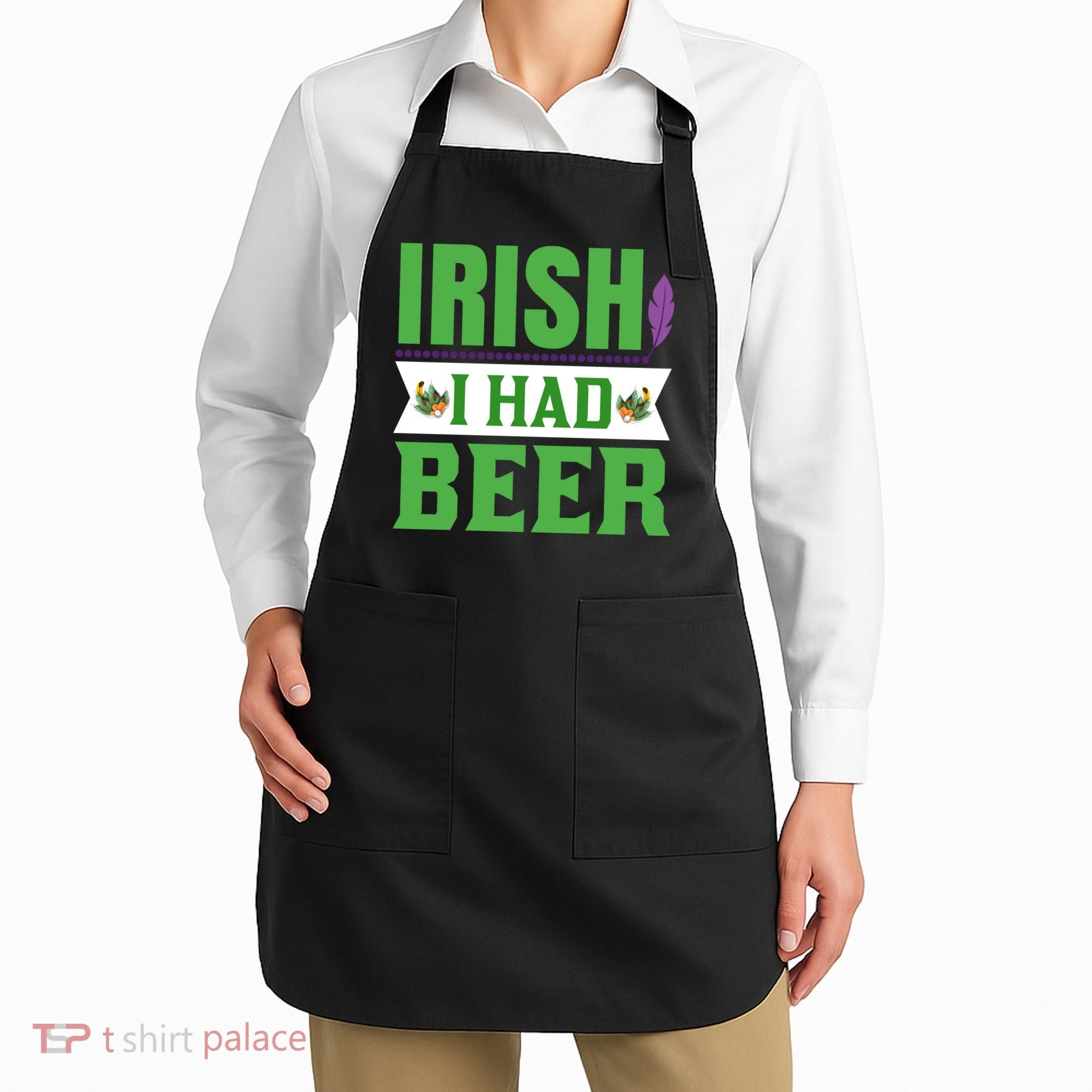 Irish I Had Beer Apron