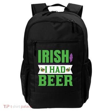 Irish I Had Beer Backpack