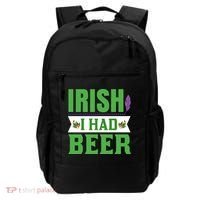 Irish I Had Beer Backpack thumb 0