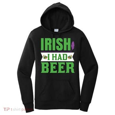 Irish I Had Beer Women's Hoodie