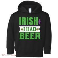 Irish I Had Beer Toddler Hoodie thumb 0