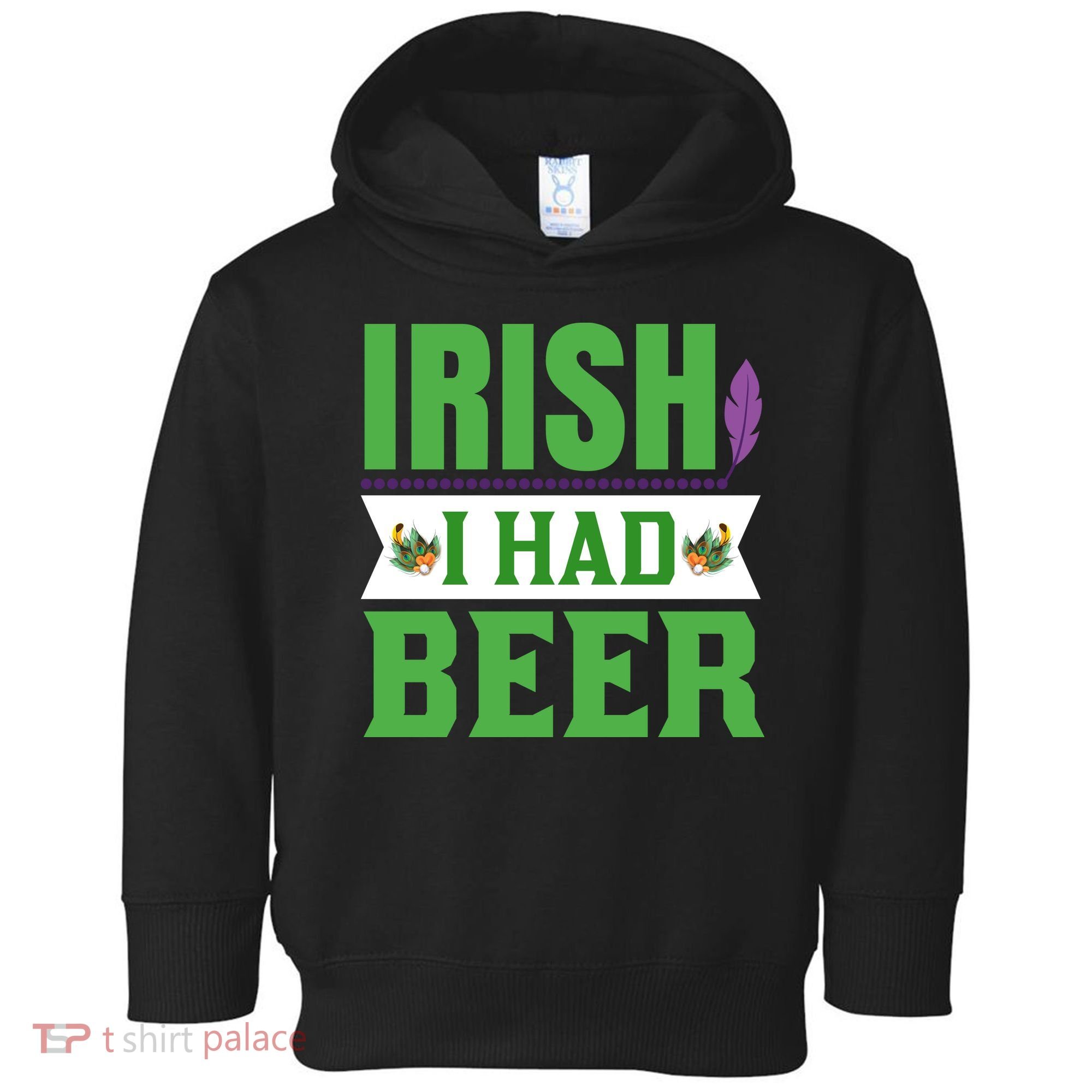 Irish I Had Beer Toddler Hoodie