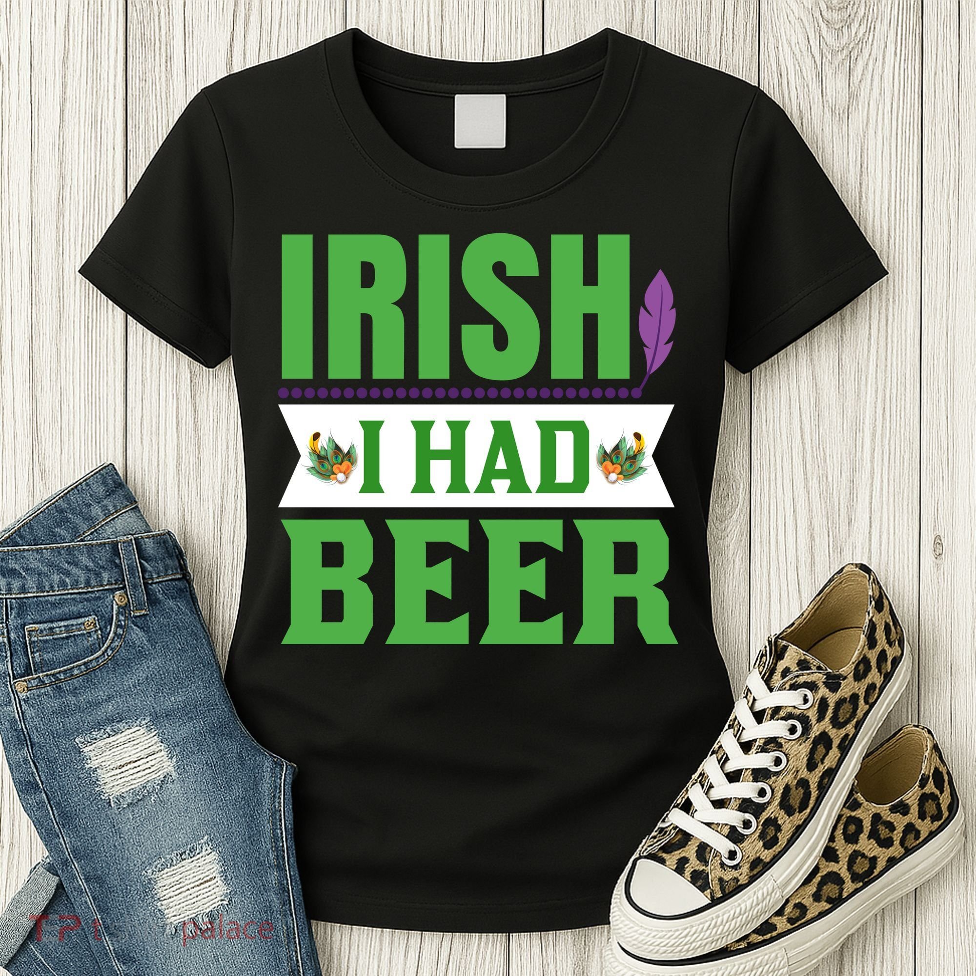 Irish I Had Beer Women's T-Shirt