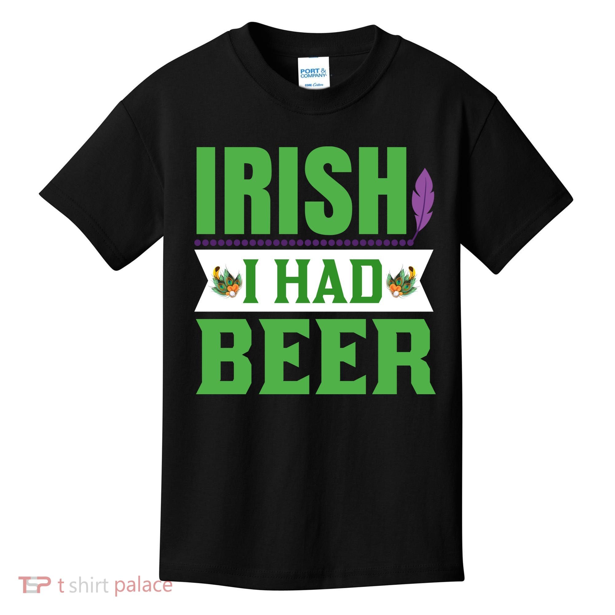 Irish I Had Beer Kids T-Shirt