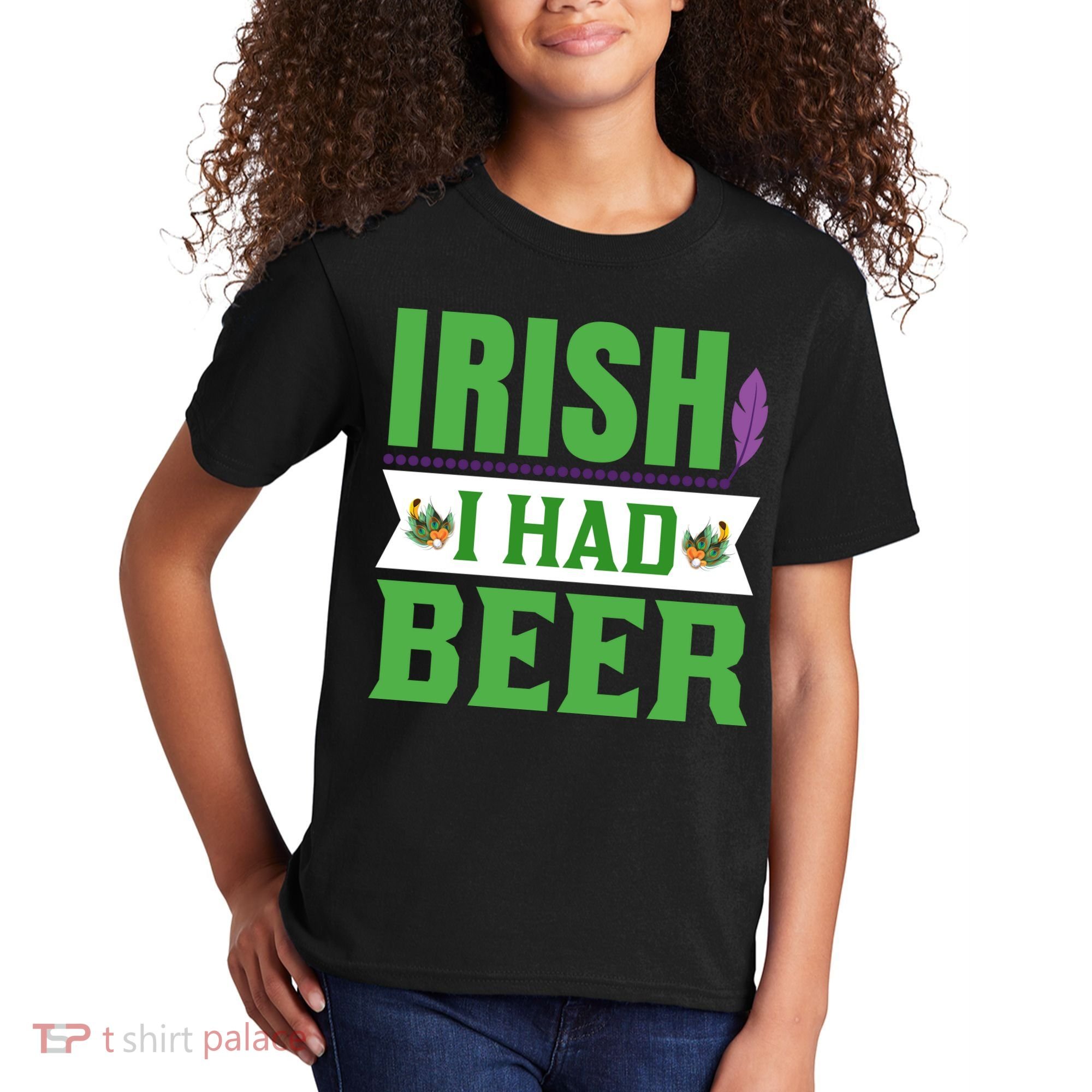 Irish I Had Beer Kids T-Shirt