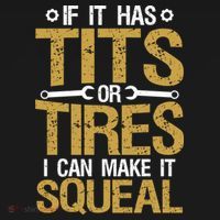If It Has Tits Or Tires I Can Make It Squeal Fun Mechanic Cute Gift Women's Hoodie thumb 2