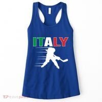 Italy Ice Hockey Fans Jersey Italian Hockey Team Supporter Gift Women's Tank Top thumb 0