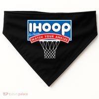 Ihoop I Hoop So Please Watch Your Ankles Classic Logo USA-Made Doggie Bandana thumb 0