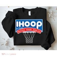 Ihoop I Hoop So Please Watch Your Ankles Classic Logo Sweatshirt thumb 2