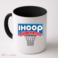 Ihoop I Hoop So Please Watch Your Ankles Classic Logo Coffee Mug thumb 0