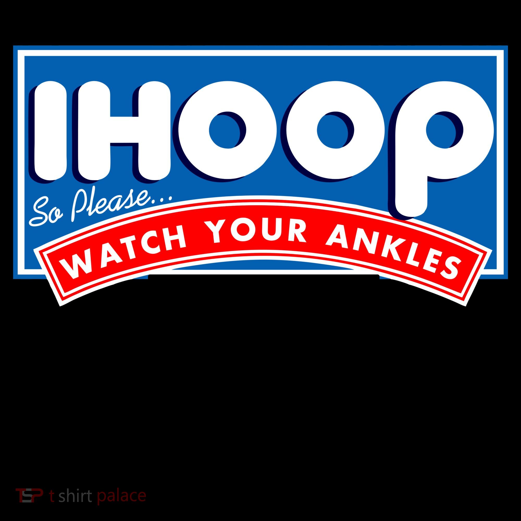 Ihoop I Hoop So Please Watch Your Ankles Classic Logo Coffee Mug