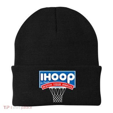 Ihoop I Hoop So Please Watch Your Ankles Classic Logo Beanie