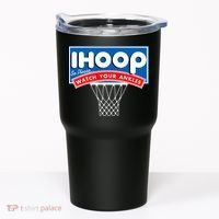 Ihoop I Hoop So Please Watch Your Ankles Classic Logo Tumbler thumb 0