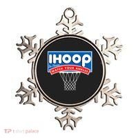 Ihoop I Hoop So Please Watch Your Ankles Classic Logo Ornament thumb 0
